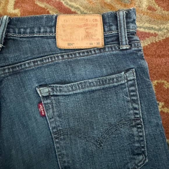 504™ Regular Straight Stretch Men's Jeans - Picture 3 of 7